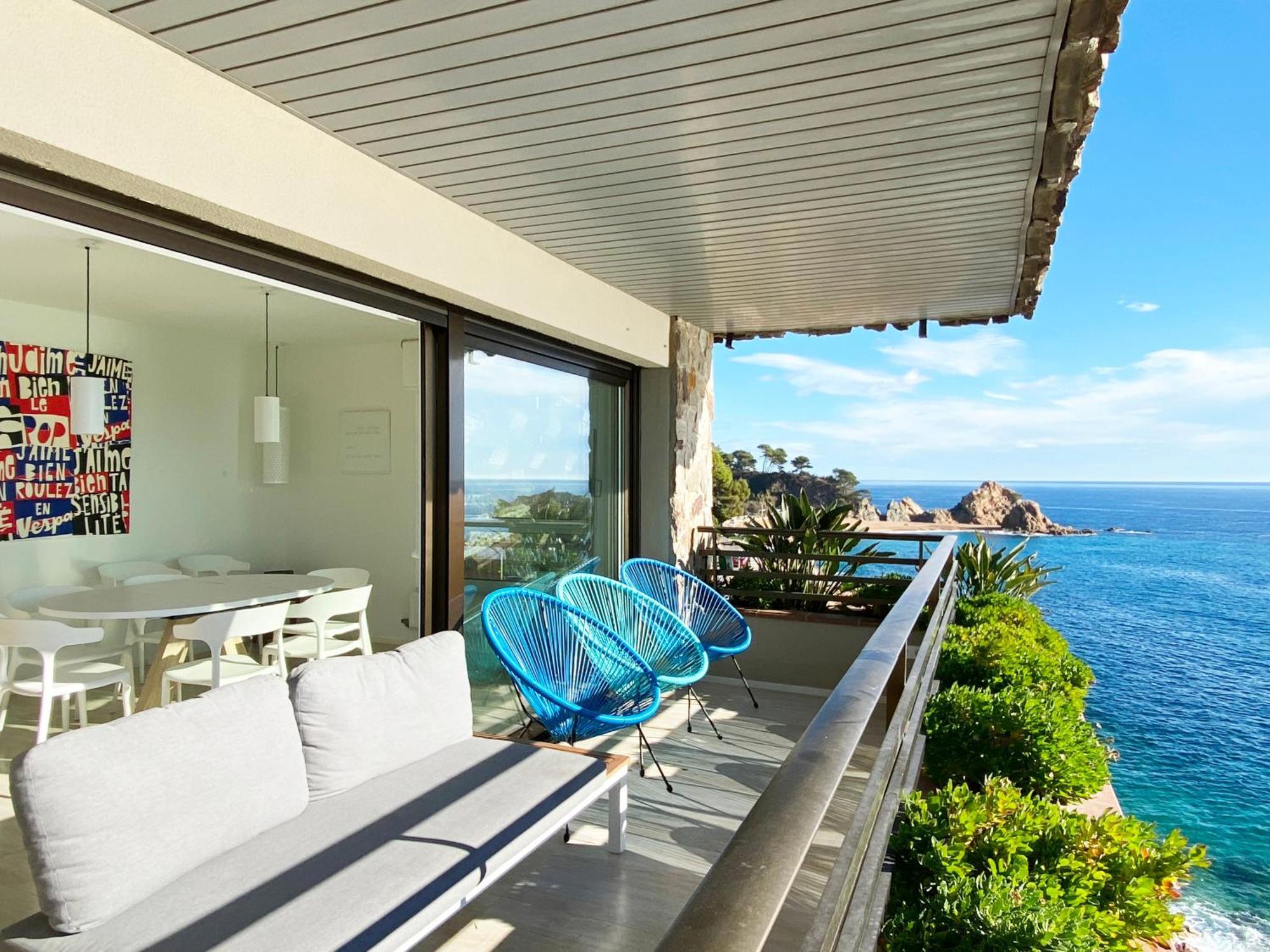 Magnificent Apartment At The Sea Front Of טוסה דה מאר מראה חיצוני תמונה